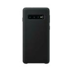 Samsung Galaxy S10 Plus Siliconen Back Cover - zwart