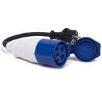 Benson CEE verloop stekker - 0.20m - IP44 - 16A 230V 3500W, Verzenden, Nieuw