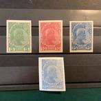Liechtenstein 1912 - Eerste emissie geperforeerd bord matl, Gestempeld