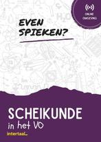 Even Spieken - Scheikunde in het VO 9789463923934 Intertaal, Verzenden, Zo goed als nieuw, Intertaal