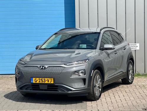 Zakelijke Lease |  Hyundai KONA EV Premium 64 kWh HEAD-UP SO, Auto's, Hyundai, Dealer onderhouden, Lease, Zwart, Automaat, SUV of Terreinwagen