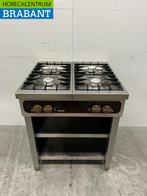 RVS Atag 4 pits fornuis 70 cm Aardgas Horeca, Ophalen of Verzenden, Gebruikt
