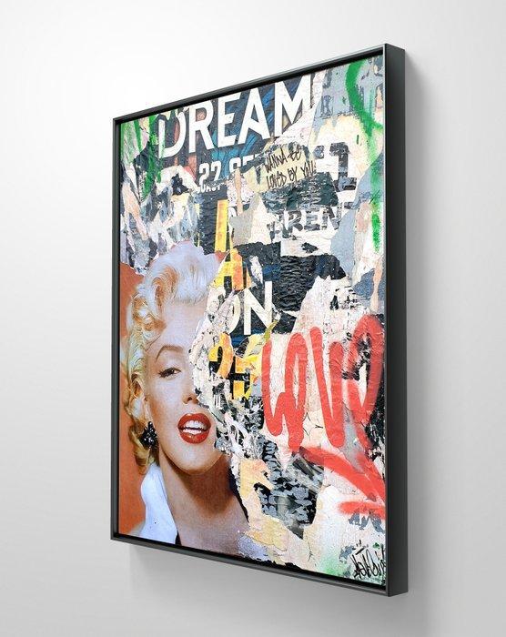 lasveguix (1986) - Urban Marilyn, Antiek en Kunst, Kunst | Schilderijen | Modern