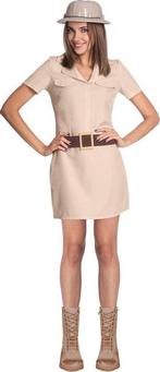 Amscan Verkleedjurk Safari Dames Polyester Beige Maat S, Ophalen of Verzenden, Nieuw