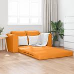 vidaXL Vloerlamp Bed 2-in-1 Donge Geel 148x71x83 cm, Huis en Inrichting, Verzenden, Nieuw, Stof, Minder dan 150 cm