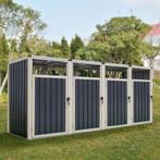 [pro.tec] Containerombouw Tarbek antraciet 121x292x82 cm, Huis en Inrichting, Woonaccessoires | Prullenbakken, Verzenden, Nieuw