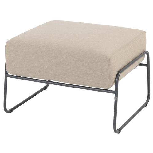Prego voetenbank rope antraciet taupe Taste 4SO, Tuin en Terras, Tuinmeubel-accessoires, Nieuw, Ophalen of Verzenden