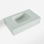MONDIAZ LEX Greey vrijhangende solid surface wastafel 50cm., Ophalen of Verzenden, Nieuw, Overige typen