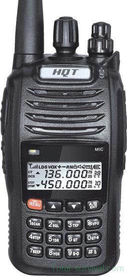 HQT TH-2890 M-1443D2 UHF / VHF dual band portofoon, Telecommunicatie, Portofoons en Walkie-talkies, Portofoon of Walkie-talkie