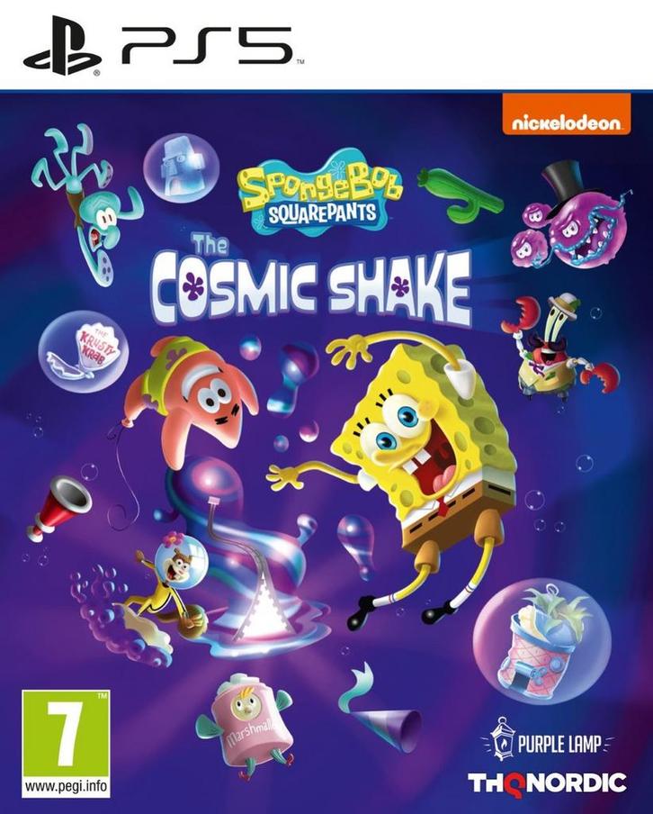 SpongeBob SquarePants The Cosmic Shake-Standaard, Spelcomputers en Games, Games | Sony PlayStation 5, Nieuw, Ophalen of Verzenden