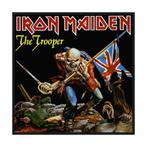 Iron Maiden The Trooper Patch officiële merchandise, Nieuw, Ophalen of Verzenden, Kleding