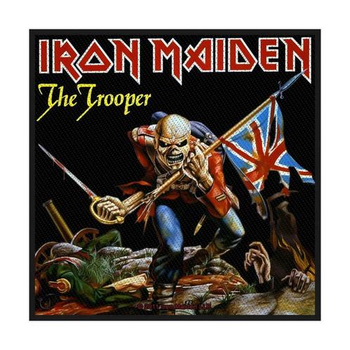Iron Maiden The Trooper Patch officiële merchandise, Verzamelen, Muziek, Artiesten en Beroemdheden, Kleding, Nieuw, Ophalen of Verzenden