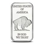 1 Troy Ounce - Zilver .999 - 1 oz Buffalo 999 Fine Silver
