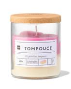 HEMA Geurkaars in glas tompouce van €3.69 voor €2.58 sale, Verzenden, Nieuw