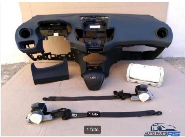 Dashboard + Airbags + Veiligheidsgordels Ford Fiesta mk7, Auto-onderdelen, Dashboard en Schakelaars, Nieuw, Ford, Verzenden