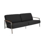 *WOONWINKEL* Brafab Naos RVS Tuin Loungebank Met All-weather, Verzenden, Nieuw