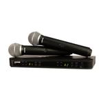Shure BLX288E/PG58-M17 (662-686 MHz) dual handheld draadloos, Muziek en Instrumenten, Microfoons, Verzenden, Nieuw