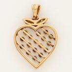 Hanger - 14 karaat Geel goud - 0.22ct. tw. Diamant