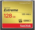 Sandisk CF 128GB Extreme 120MB/s 85MB write UDMA 7, Audio, Tv en Foto, Fotografie | Geheugenkaarten, Nieuw, Overige merken, Overige typen