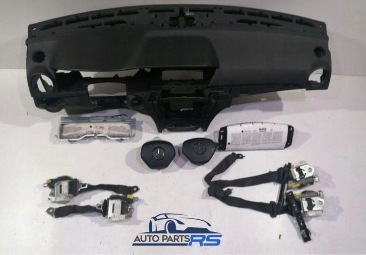Dashboard + Airbags + Veiligheidsgordels Mercedes W204, Auto-onderdelen, Dashboard en Schakelaars, Nieuw, Mercedes-Benz, Verzenden