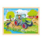 Nieuw Goki Houten Legpuzzel Tractor, 96st., Ophalen of Verzenden, Nieuw