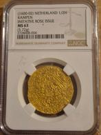 Nederland, Kampen 1/2 Rozenobel 1600-1602, Postzegels en Munten, Munten | Nederland