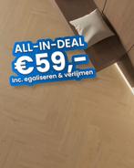 Plak pvc Visgraat naturel eiken |  Belakos Portico Visgraat, Ophalen, Nieuw