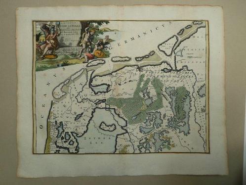 Nederland - Friesland, Groningen, Wadden, Texel, Vlieland,, Boeken, Atlassen en Landkaarten