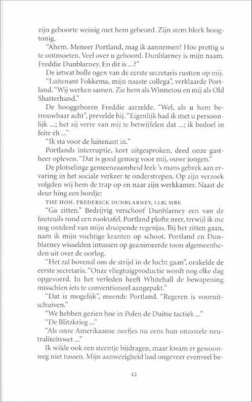 Portland, onze man in Den Haag / Europese thrillers van, Boeken, Thrillers, Gelezen, Verzenden
