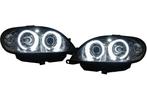 Koplampen Citroen Saxo 00-04 Angel Eyes Ice CCFL, Ophalen of Verzenden, Nieuw
