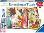 Disney Multiproperty Puzzel (3 x 49 stukjes) | Ravensburger, Nieuw, Verzenden