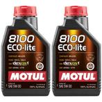 Motul Aanbieding: 2 X 8100 Eco-Lite 5W30 1L, Verzenden, Nieuw