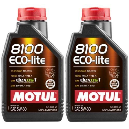 Motul Aanbieding: 2 X 8100 Eco-Lite 5W30 1L, Computers en Software, Laptop-opladers, Verzenden