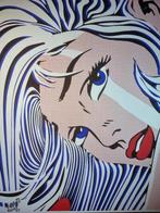 Tushikuni - XL EDITION / BLUE POP WOMAN (Roy Lichtenstein Vs