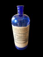 Fles (2) - Glas - Antieke apothekersflesse, Antiek en Kunst, Curiosa en Brocante