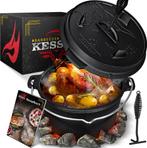 Dutch Oven - gietijzeren pan met deksel - voor binnen en, Verzenden, Nieuw