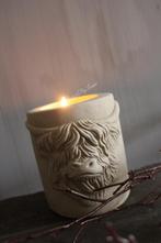 Brynxz waxinelichthouder Hooglander taupe 12 cm, Huis en Inrichting, Ophalen of Verzenden, Nieuw