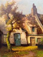 Albert Demoen (1916-1992) - Hoeve in de herfst, Antiek en Kunst