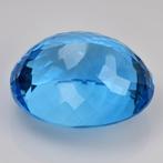 1 pcs Blauw Topaas - 48.79 ct - nternational Colored, Sieraden, Tassen en Uiterlijk, Edelstenen, Nieuw