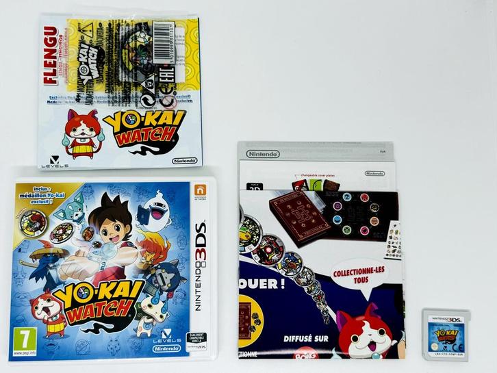 Nintendo 3ds - Yo-Kai Watch + Included Flingu - FRA, Spelcomputers en Games, Games | Nintendo 2DS en 3DS, Gebruikt, Verzenden
