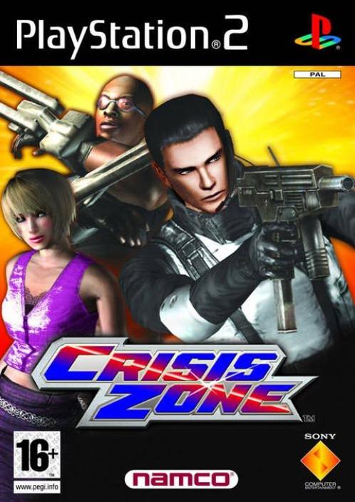 Crisis Zone (PlayStation 2), Spelcomputers en Games, Games | Sony PlayStation 2, Gebruikt, Vanaf 12 jaar, Verzenden