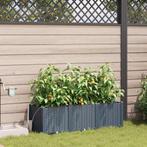 vidaXL Tuinplanten 1 pc Lichtgrijs 120 x 40 x 37.5 cm, Verzenden, Nieuw, Metaal, Minder dan 60 cm