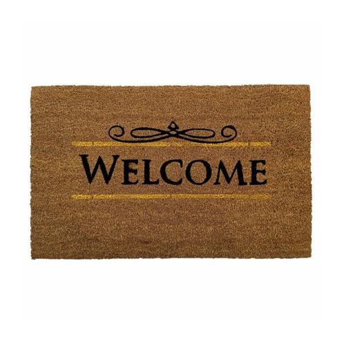Kokosmat &#039;Welcome&#039; - 40x60 cm, Tuin en Terras, Deurmatten, Verzenden