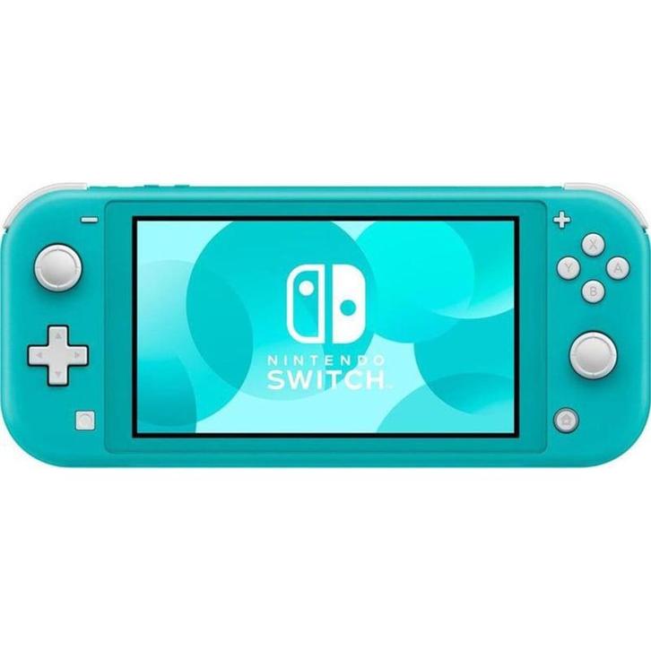 Nintendo Switch Lite Turquoise (Nette Staat & Krasvrij Sc..., Spelcomputers en Games, Spelcomputers | Nintendo Switch Lite, Zo goed als nieuw