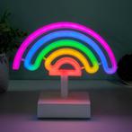 Neon regenbooglamp, Verzenden, Nieuw