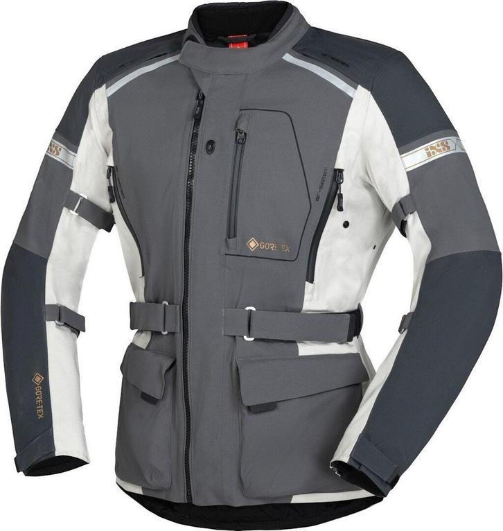 IXS Master-GTX 2.0 Grijs Textiele Motorjas, Motoren, Kleding | Motorkleding, Heren, Nieuw met kaartje, Jas | textiel, Verzenden