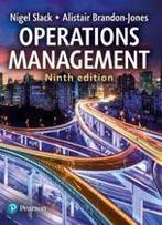 Operations Management 9th Edition 9781292254036, Boeken, Economie, Management en Marketing, Zo goed als nieuw, Verzenden