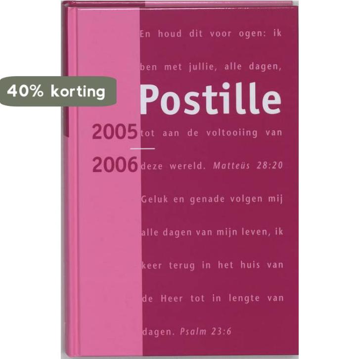 Postille 57 2005 2006 9789023919063, Boeken, Godsdienst en Theologie, Zo goed als nieuw, Verzenden