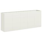 Witte Plantenbak 200cm: Tweedekansje voor jouw tuin!, 100 cm of meer, Nieuw, Ophalen of Verzenden, Metaal