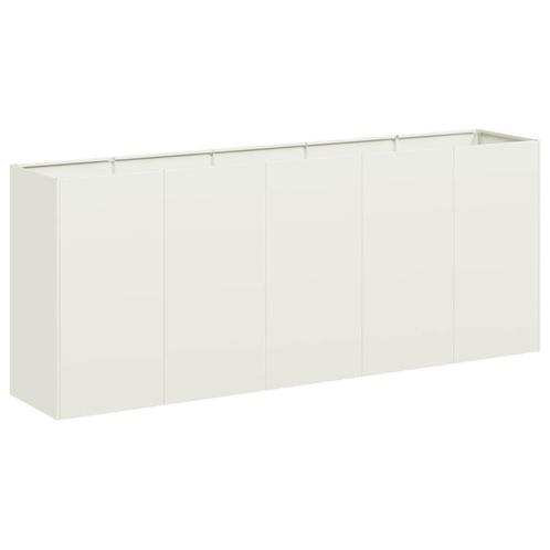 Witte Plantenbak 200cm: Tweedekansje voor jouw tuin!, Tuin en Terras, Bloembakken en Plantenbakken, 60 cm of meer, 100 cm of meer